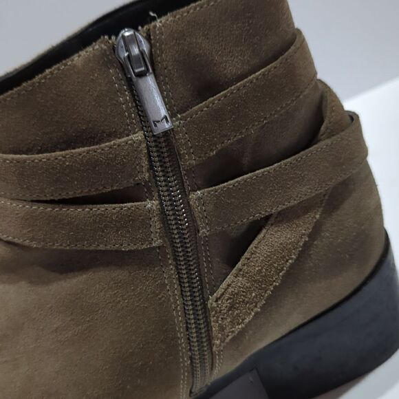 Marc Fisher Mlyatina Pointed Toe Ankle Boot Tan Size 10M - Picture 9 of 12